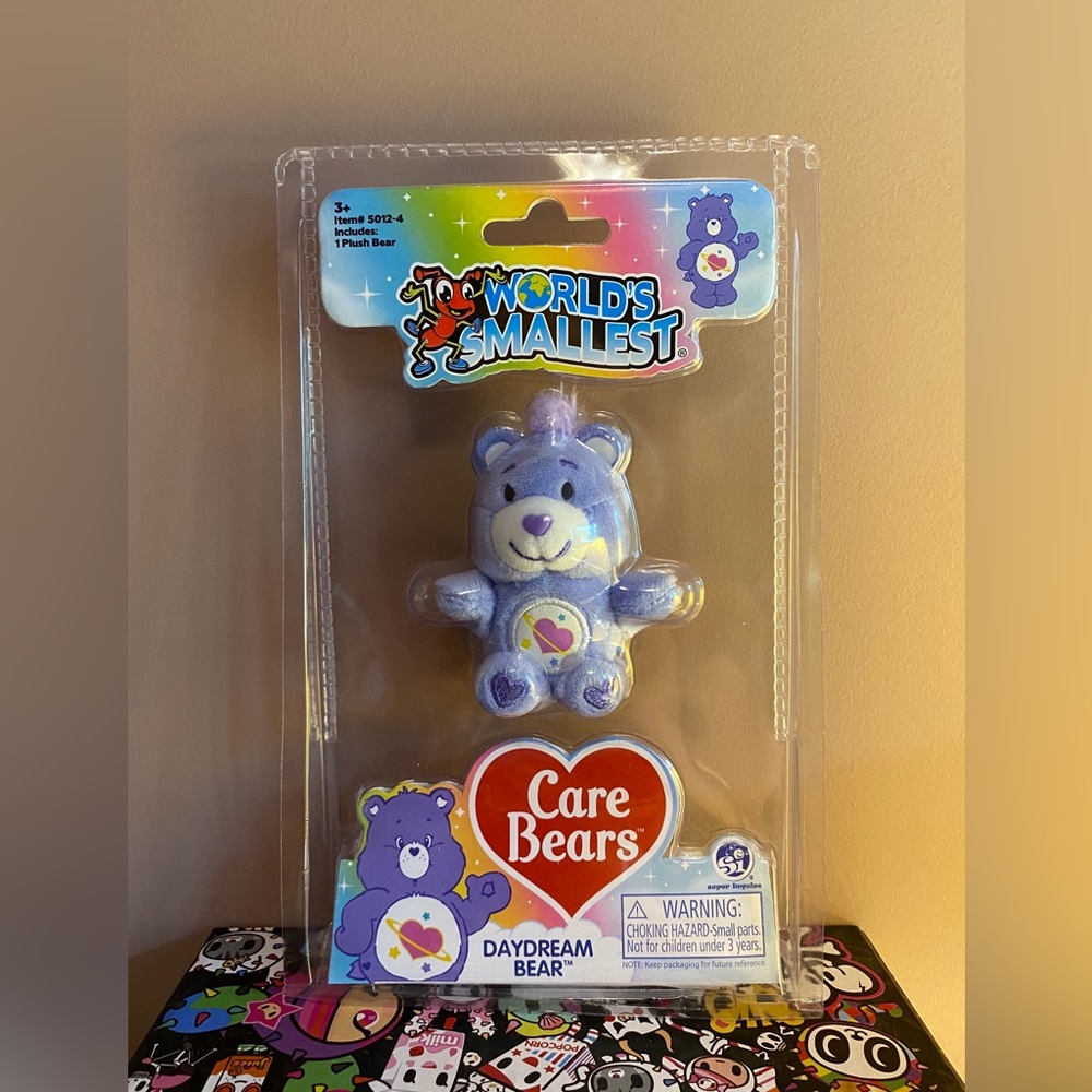 World’s Smallest Care Bear DAYDREAM BEAR